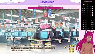 Lewdneko Plays Seductive Game With Big Tits