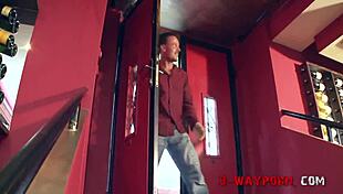 Blonde group sex with double penetration and anal fucking