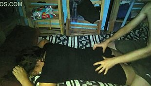 i say, 'let me massage you, rich latina milf neighbor,' as i touch her body