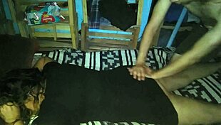 i say, 'let me massage you, rich latina milf neighbor,' as i touch her body