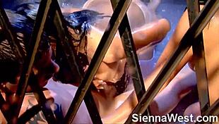 Sienna west interacts with a big cock in the shower alexis amore