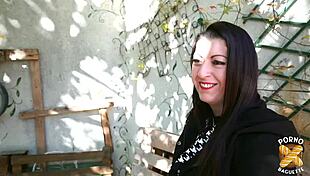 yvanna, that sexy brunette milf, is such a slut with her big ass 😏