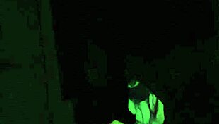 cosplay masked snowbunny teasing with slurping gagging deepthroat on that big black cock at home