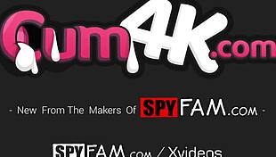 SPYFAM STEPSISTER GIVES STEP BRO BATH TUB BJ