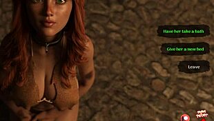 Desert stalker parody with big tits and blowjob