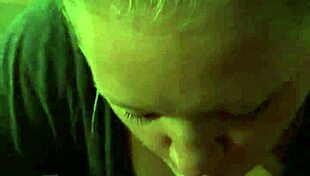 Wife Performing Oral Act in Intimate Setting