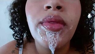 Saliva fetish turns me on