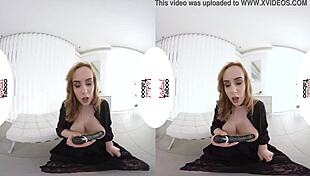 Virtual Taboo: Redhead Explores Orgasm Through Intense Masturbation Scenes