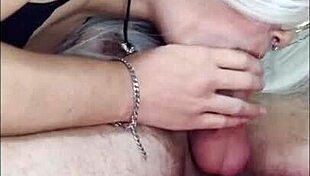 White Moon GIVES DEEPTHROAT Blowjob to Big Cock