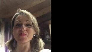 Wife deepthroats monster cock, sucking until cum with natural big tits and ass