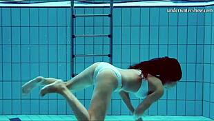 Nata The Hot Hungarian Babe Swimming