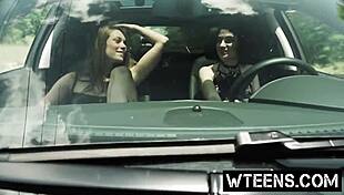 lovely blonde teen 18+s scary sex joyride experience