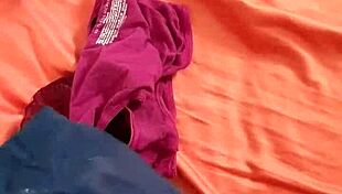 My sister-in-law's panties lead to intense cumshot in this provocative scene!