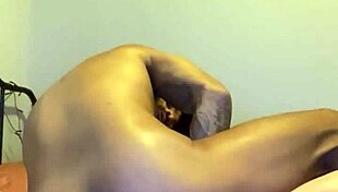 Ella spreads ass open for sexy rimjob and licking