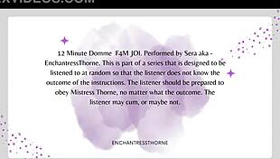 feeling the denial as femdom guides your jerk off session