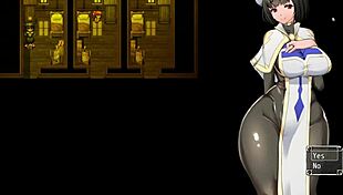 Nynfy priest feels deep pleasure in hentai gameplay with big tits and ass