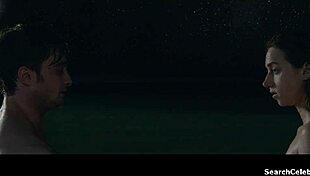 Hey Zoe Kazan, join us for wild 2014 threesome action!