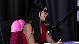 Andriza Haack Feels Like A Slut Giving Blowjobs And Cumming Her Favorite Way In Sheer Red.