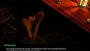 father jack is nursing back to pleasure, inviting av to join in the erotic game with jerk off instructions.