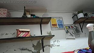 I secretly recorded my curvy sister-in-law in thong with hidden phone