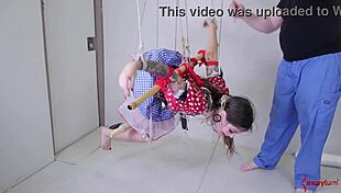 bound and slammed in the rear by my master, wanna see more?