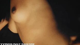 myanmar schoolgirl shows off her cute young body