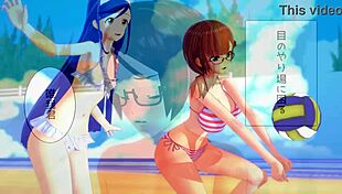 18-year-old student gets naughty in 3D Hentai animation