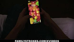 Cute Stepsis Chloe Cherry and Gwen Vicious Fucked by Horny Stepbrother