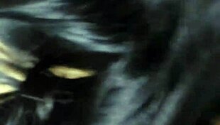 Chava shows buttocks in thong and opens ass