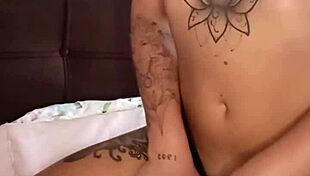 Paola Venturine wakes up horny, masturbates her pussy, and cums on her toy