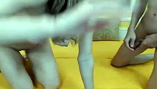 homemade webcam fuck with brunette in doggystyle and cowgirl riding