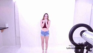 striking teen 18+ sucks and get penetrated by big cock