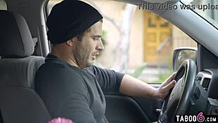 blonde milf aiden ashley handles nervous tinder date with rough blowjob