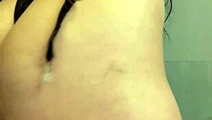 lis showing off her gorgeous ass in lingerie on webcam