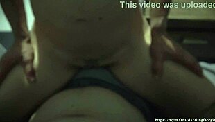 watch this amateur wife squirt on my dick and suck it deep in pov