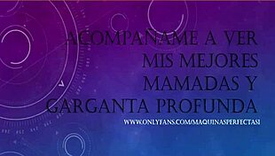 Deep throat in confinement 2020, with machines fucking tits and ass!