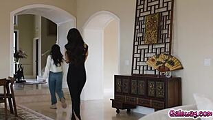 Jennie Rose And Lulu Chu Hot Lesbian Sex In Bed