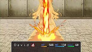 Tower Of Alfimia Part 2: Femdom Handjob With Tits