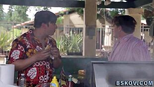 Busty Milf Feet Worshipped