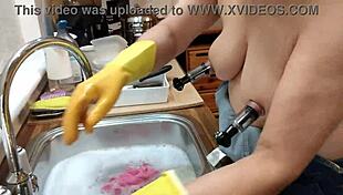 Just A Normal Domestic Day For The Housewife