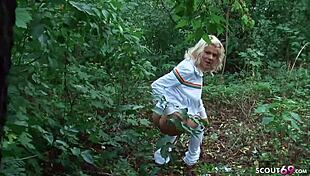 I Can't Believe This Cute German Teen 18+ Agreed to BJ on Playground!