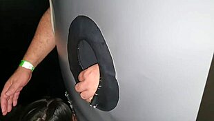 Brunette Pornstar Bends Over For Big Cock In São Paulo Glory Hole Swing