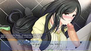 Akumeru Family: Iroha Route Part 8 - Milfs Face a Wild Gloryhole Test!