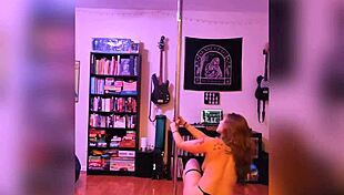 Black Lingerie Rock And Roll Strip