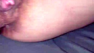 babe experiencing pleasure in homemade setting