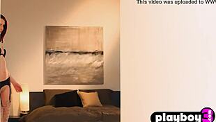 Hey, busty teen 18+ in lingerie, Belle Sinclair, show me that naked body outdoors.