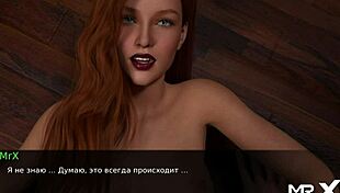 Redhead Milf Gets Cock And Creampie In Hentai Anime