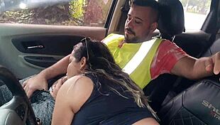 Latina amateur pays with ass in car fetish scene