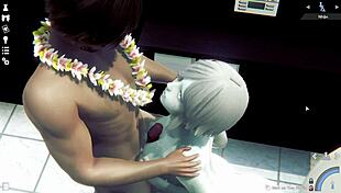 Fucking the pretty asian girl in this amateur video