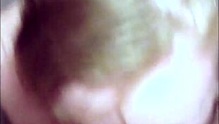 amateur blonde girlfriend takes big cock blowjob and facial cumshot from friend